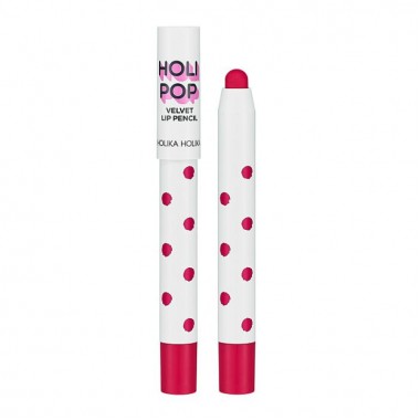 Матовая помада-карандаш для губ, тон PK02 - малиновый, 1,7 г — PK02 Velvet Lip Pencil