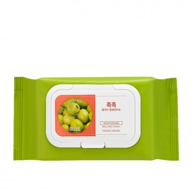Очищающие салфетки для удаления макияжа с оливой, 60 шт — Daily Fresh Olive Cleansing