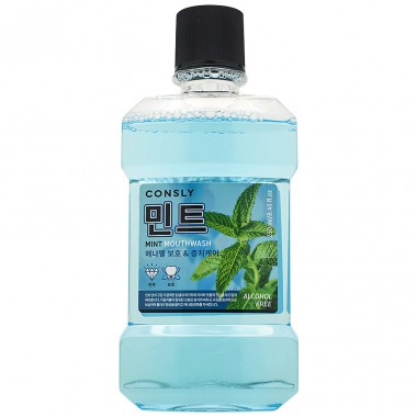 Ополаскиватель для полости рта с ксилитом и вкусом мяты, 250 мл — Mouthwash with Xylitol and Mint, 250 ml