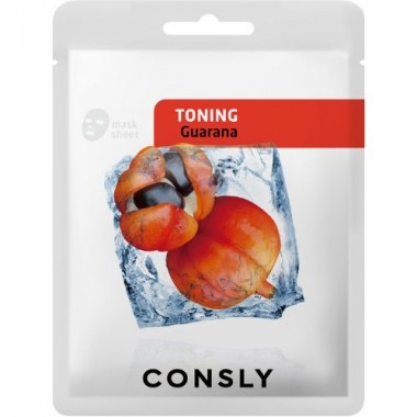 Тонизирующая тканевая маска с экстрактом гуараны, 20 мл — Guarana Toning Mask Pack, 20 ml