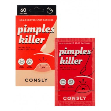 Активные SOS патчи локального применения для проблемной кожи, 60 шт — Pimples Killer SOS-Recover Spot Patches, 60 pcs