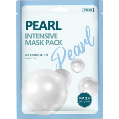 Тканевая маска с экстрактом жемчуга, 23 мл — Pearl Intensive Mask Pack, 23 ml