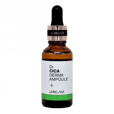 Успокаивающая ампульная сыворотка с центеллой азиатской, 30 мл — Dr. Cica Derma Ampoule, 30 ml