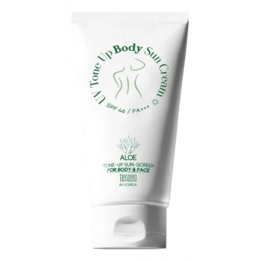 Солнцезащитный крем для лица и тела с алоэ, SPF46/PА+++, 150 г — Aloe UV Tone Up Body Sun Cream, 150 g