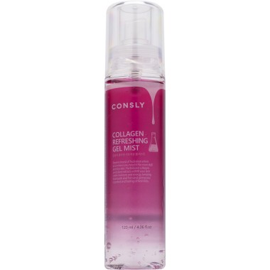 Освежающий  гель-мист для лица с коллагеном, 120 мл — Collagen Refreshing Gel Mist, 120 ml