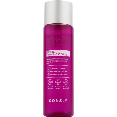 Тонер-эссенция с коллагеном и пептидами, 200 мл — Marine Collagen & Peptides Lifting Toner-Essence, 200 ml