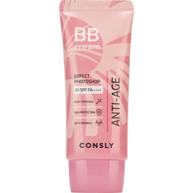 BB-крем антивозрастной SPF50PA++++, 50 мл — Photoshop snail + peptides anti-aging bb-cream SPF50PA++++