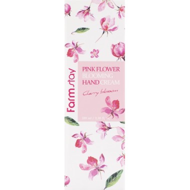 Крем для рук с экстрактом цветов вишни, 100 мл —  Pink Flower Blooming Hand Cream Cherry Blossom, 100 ml