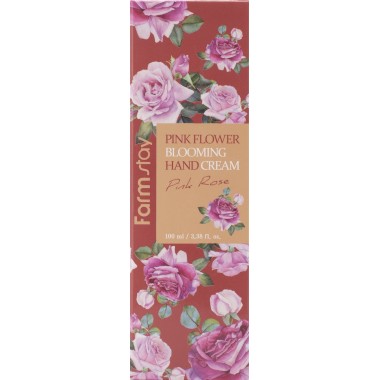 Крем для рук с розой, 100 мл —  Pink Flower Blooming Hand Cream Pink Rose, 100 ml