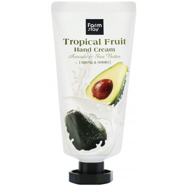 Крем для рук Тропические фрукты с авокадо и маслом ши, 50 мл — Tropical Fruit Hand Cream Avocado