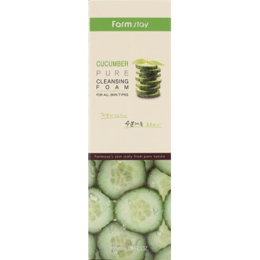 Пенка для умывания с экстрактом огурца, 180 мл —  Cucumber Pure Cleansing Foam, 180 ml