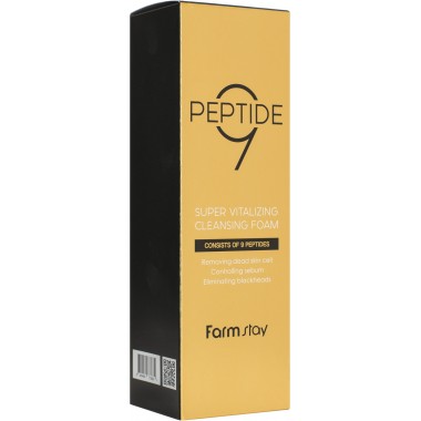 Пенка омолаживающая с комплексом из 9 пептидов, 180 мл —  Peptide9 Super Vitalizing Cleansing Foam, 180 ml