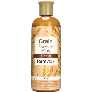Выравнивающая эмульсия с экстрактом ростков пшеницы, 350 мл — Grain Premium White Emulsion