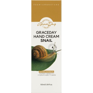 Крем для рук восстанавливающий с муцином улитки, 100 мл — Hand Cream Snail, 100 ml