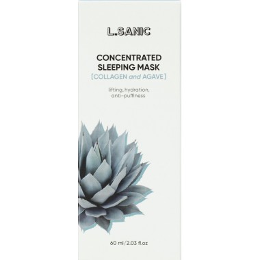 Маска ночная с коллагеном и агавой, 60 мл — Collagen & Agave Concentrated Sleeping Mask, 60 ml