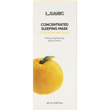 Маска ночная с коллагеном и юдзу, 60 мл — Collagen & Yuja Concentrated Sleeping Mask, 60 ml