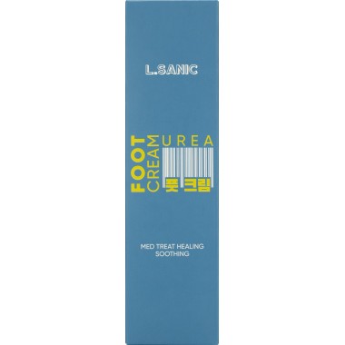 Смягчающий крем для ног с мочевиной, 100 мл — Med Treat Healing Soothing Foot Cream with Urea, 100 ml