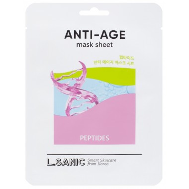 Антивозрастная тканевая маска с пептидами, 25 мл — Peptides Anti-Age Mask Sheet, 25 ml
