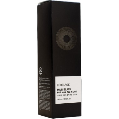 Успокаивающий мужской бальзам после бритья, 260 мл — Mild Black For Man All In One, 260 ml