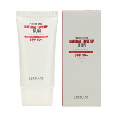 Солнцезащитный крем с тонирующим эффектом SPF50+ / PA++++, 50 г — Perfect Care Natural Tone Up Sun, 50 g