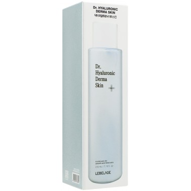 Увлажняющий тонер для лица с  гиалуроновой кислотой, 210 мл — Dr. Hyaluronic Derma Skin, 210 ml