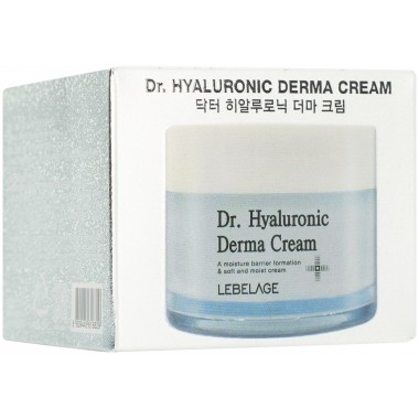 Увлажняющий крем для лица с  гиалуроновой кислотой, 50 мл — Dr. Hyaluronic Derma Cream, 50 ml