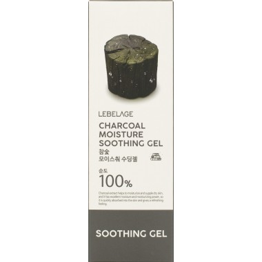 Балансирующий  гель с древесным у глем, 100 мл — Charcoal Moisture Purity 100% Soothing Gel, 100 ml