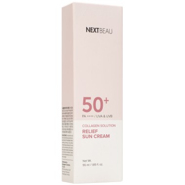 Крем солнцезащитный с коллагеном омолаживающий SPF 50+/PA++++, 55 мл — Collagen Solution Relief Sun Cream SPF 50+/PA++++, 55 ml