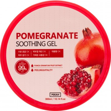 Универсальный гель для лица и тела с экстрактом граната, 300 мл — Pomegranate Soothing Gel, 300 ml