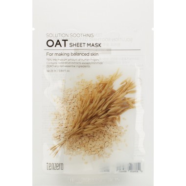 Тканевая маска с экстрактом овса, 25 мл — Solution Sheet Mask
