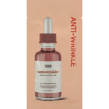 Маска тканевая омолаживающая маска с цветочными экстрактами, 25 мл — Signature Ampoule Mask Anti-Wrinkle, 28 ml