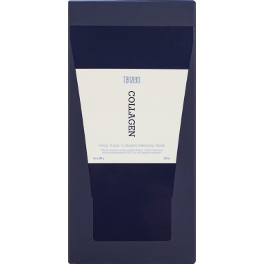 Ночная разглаживающая маска с коллагеном, 100 г — Deep Aqua Collagen Sleeping Mask 2X, 100 g