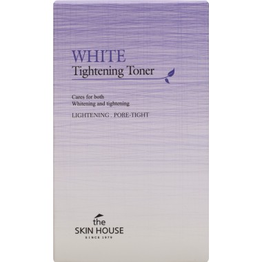 Тонер для сужения пор и выравнивания тона лица, 130 мл — White Tightening Toner, 130 ml