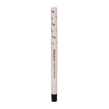 Гелевый карандаш для глаз, тон 01 - чёрный — Babyface Longwear Gel Liner