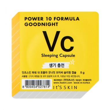 Ночная маска-капсула тонизирующая — Power 10 Formula Goodnight Sleeping Capsule VC
