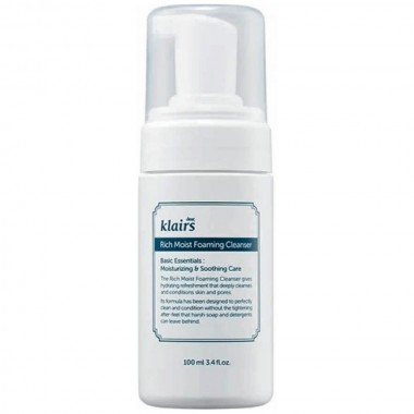 Пенка для умывания увлажняющая кислородная, 100 мл — Rich moist foaming cleanser рН 5.6
