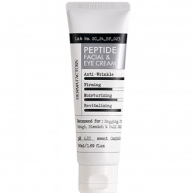 Крем для лица и кожи вокруг глаз с пептидами, 50 мл — Peptide facial and eye cream