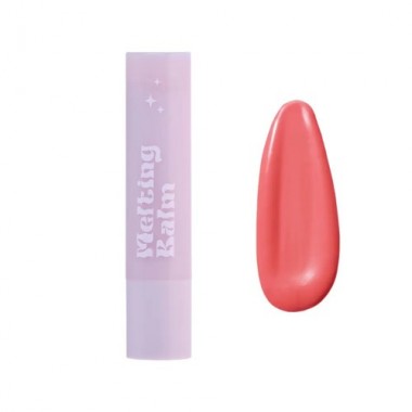 Бальзам для губ тающий оттеночный, 2,3 г — Glow melting balm peach moment