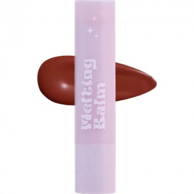 Бальзам для губ тающий оттеночный, 2,3 г — Glow melting balm hazel nude