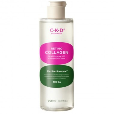 Тонер для лица омолаживающий, 250 мл — Retino collagen small molecule 300 collagen skin toner
