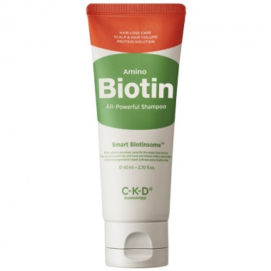 Шампунь с аминокислотами и биотином, 80 мл — Amino biotin all-powerful shampoo