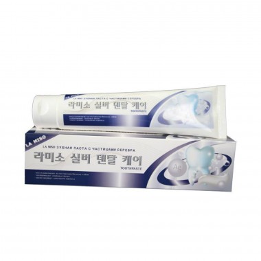 Зубная паста с частицами серебра отбеливающая, 150 мл — Silver Dental Care Toothpaste