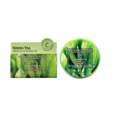 Очищающий крем для снятия макияжа с экстрактом зеленого чая, 300 мл — Green Tea Moisture Cleaning Cream