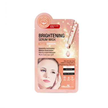 Маска тканевая для лица выравнивающая с витамином С, 25 мл — Brightening Serum Mask