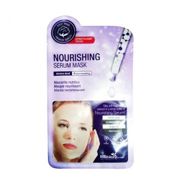 Питательная тканевая маска для лица с аминокислотами, 25 мл — Nourishing Serum Mask