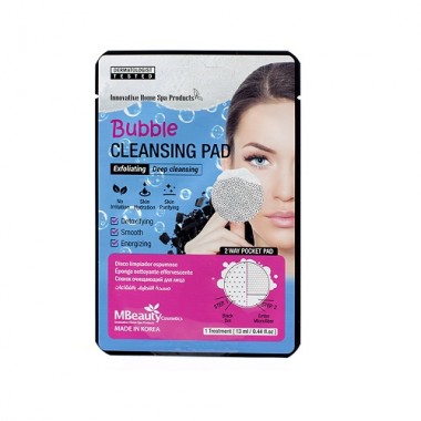 Пенящаяся очищающая подушечка для лица, 1 шт — Bubble Cleansing Pad