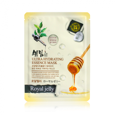 Тканевая маска для лица с пчелиным маточным молочком — Ultra Hydrating Essence Mask Royal Jelly