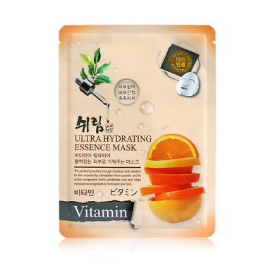 Увлажняющая тканевая маска для лица с витаминами — Ultra Hydrating Essence Mask Vitamin