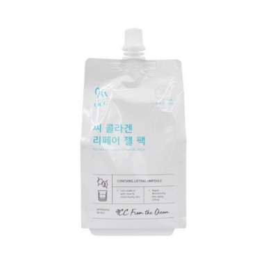 Антивозрастная смываемая маска для лица, 400 мл — Premium collagen clean deep essence pack