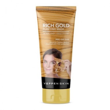 Маска-плёнка с золотом лифтинг, 100 г — Rich Gold Purifying Mask-Peel-off Type